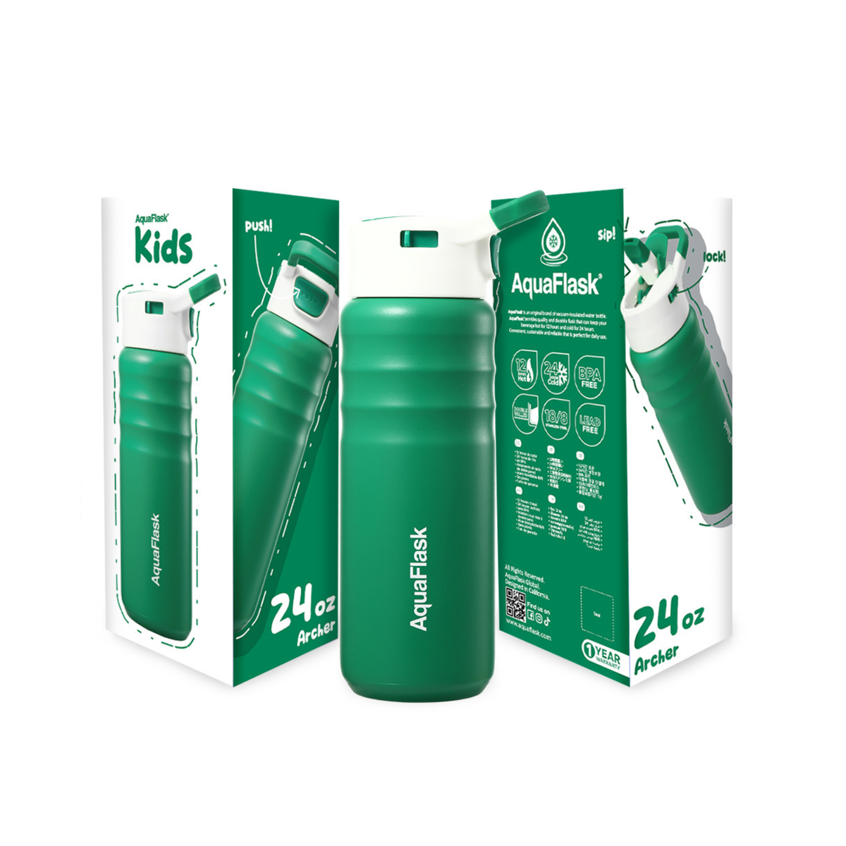 Kids Straw Sip 710ml (24oz) Archer